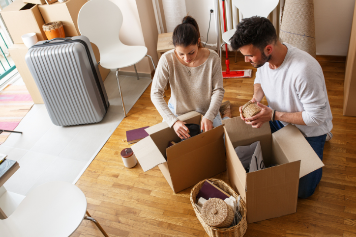 Top tips for couples moving in together