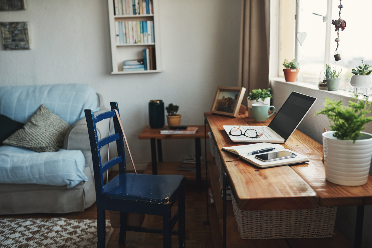 How to create a workspace when you work from home
