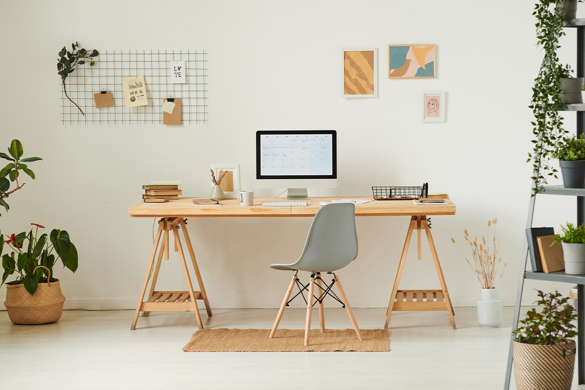 Creating space for your new home office